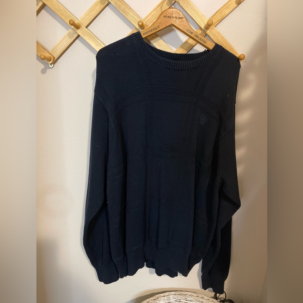 Mens IZOD XXL navy blue sweater